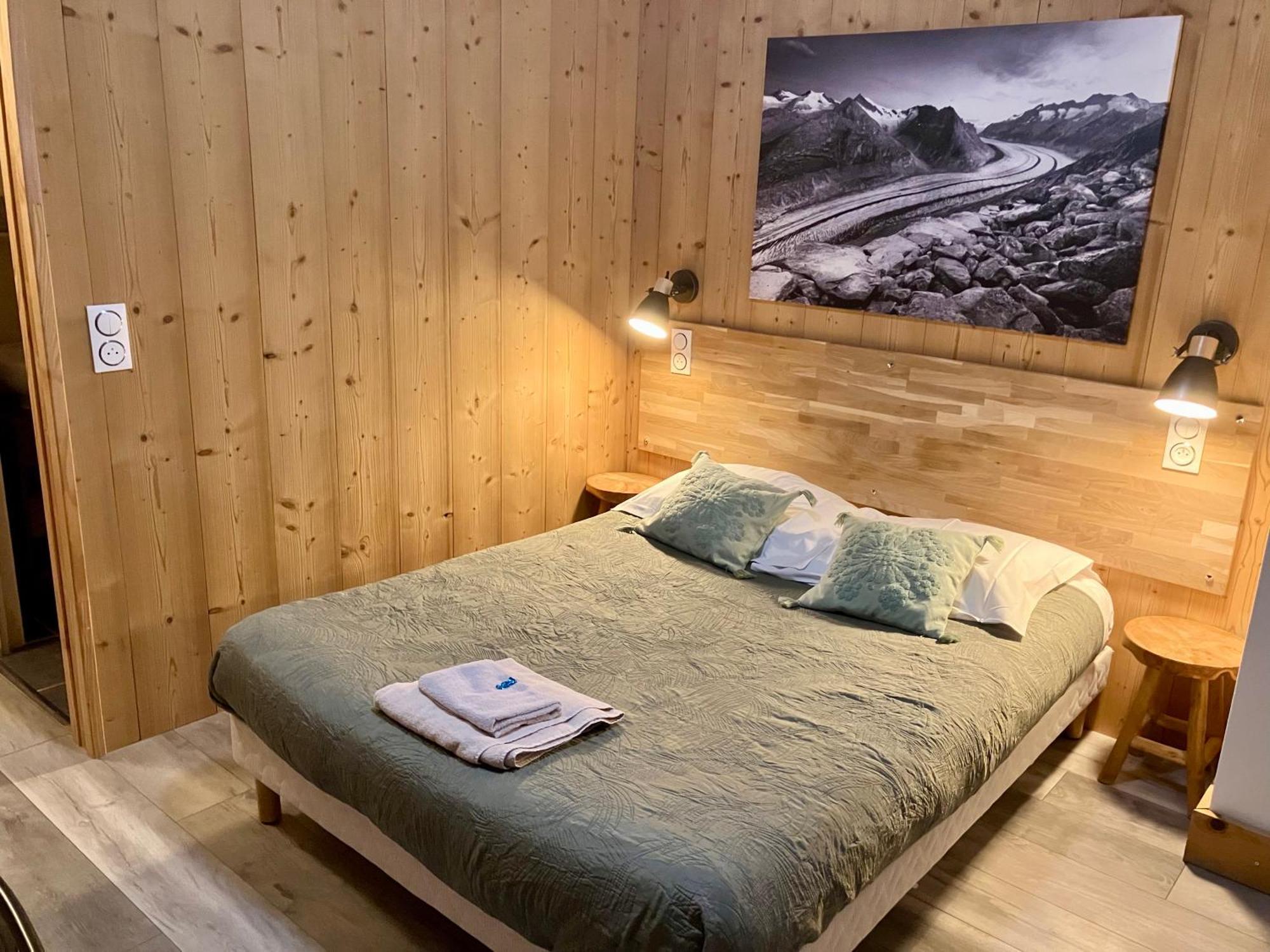 Hotel La Chaumiere A 100M Du Telecabine Saint-Gervais-les-Bains Exteriör bild